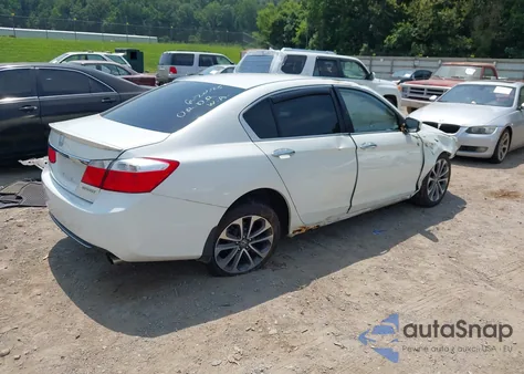 2013 Honda Accord Sport z USA, uszkodzony, nr VIN 1HGCR2F51DA275766